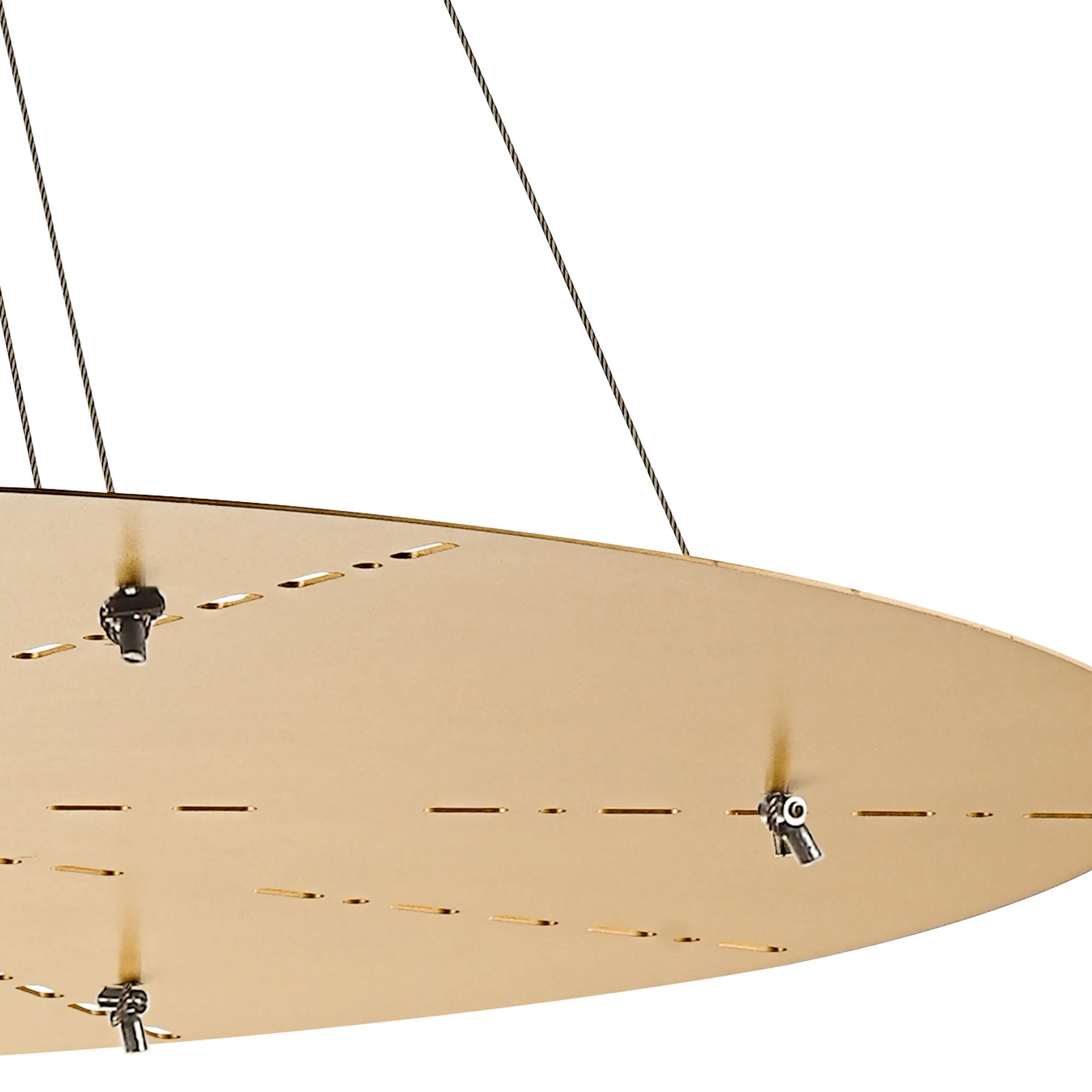 Lowan 790mm 3m Suspension Plate (Max Load 40kg) French Gold, Painted Gold D0723  Deco Lowan French Gold